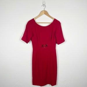 Tahari Red Dress